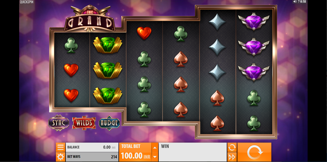 《The Grand》QS slot machine game detailed introduction