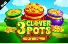 《3 Clover Pots》BNG slot machine game detailed introduction