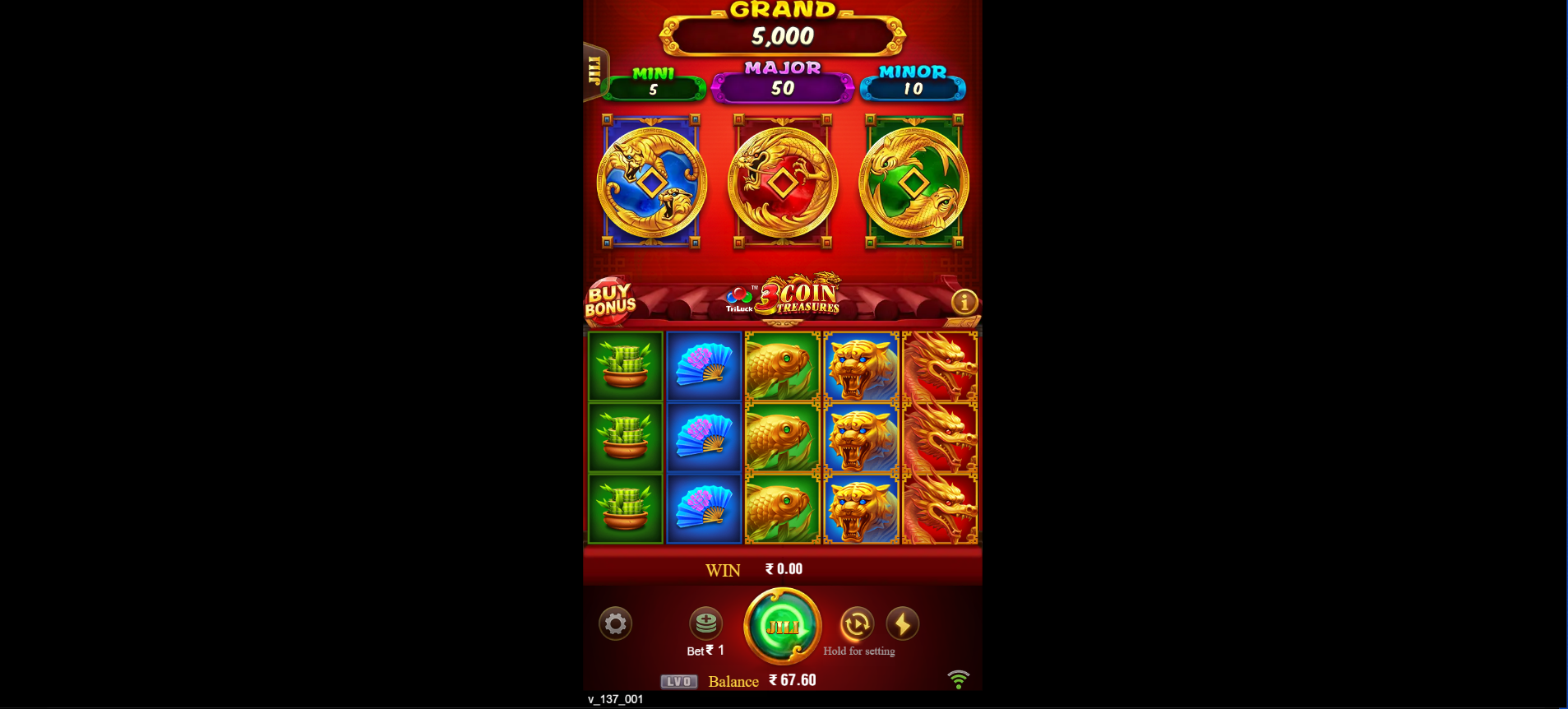 《3 Coin Treasures》JILI’s Slot Game introduction