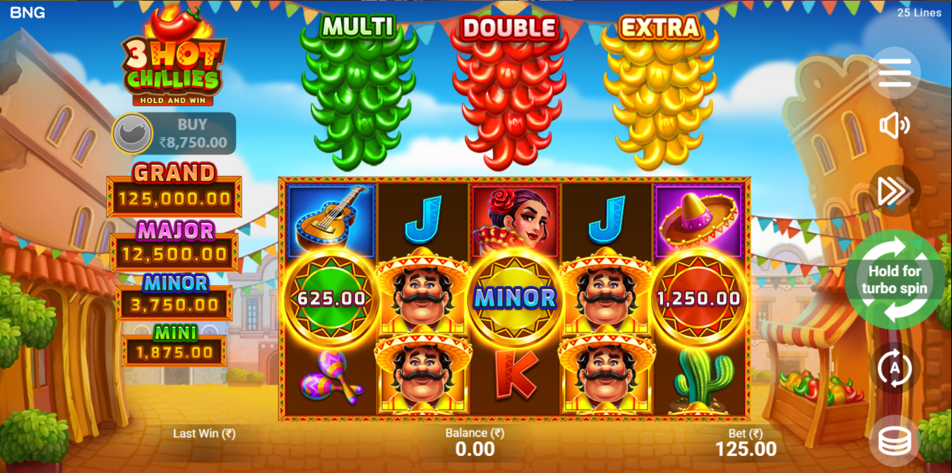 《3 Hot Chillies》BNG slot machine game detailed introduction