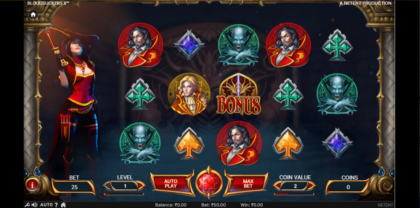 《Blood Suckers II™》NT slot machine game detailed introduction