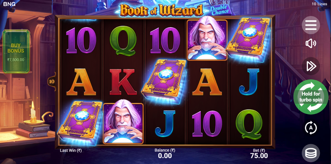 《Book Of Wizard》BNG slot machine game detailed introduction