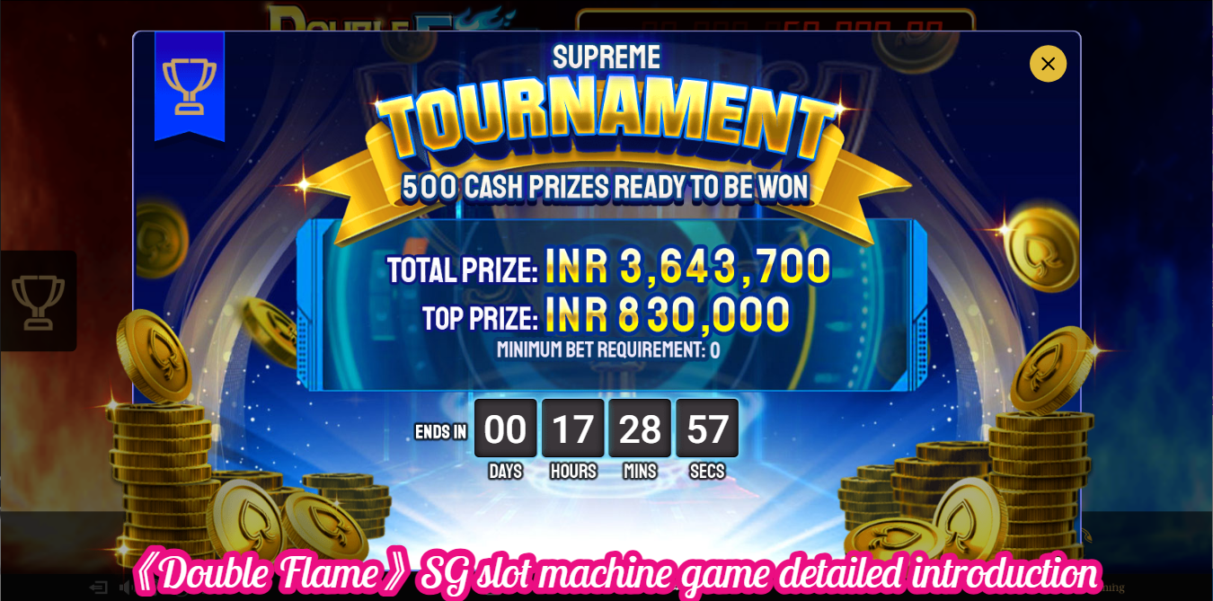 《Double Flame》SG slot machine game detailed introduction