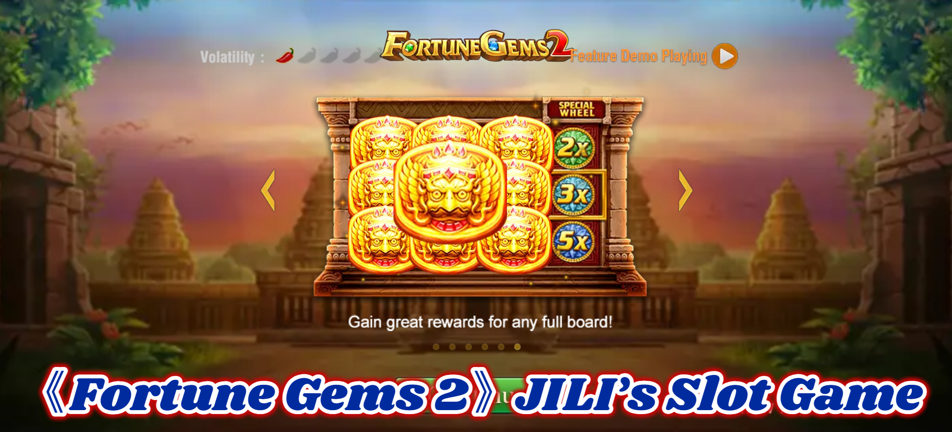 《Fortune Gems 2》JILI’s Slot Game introduction