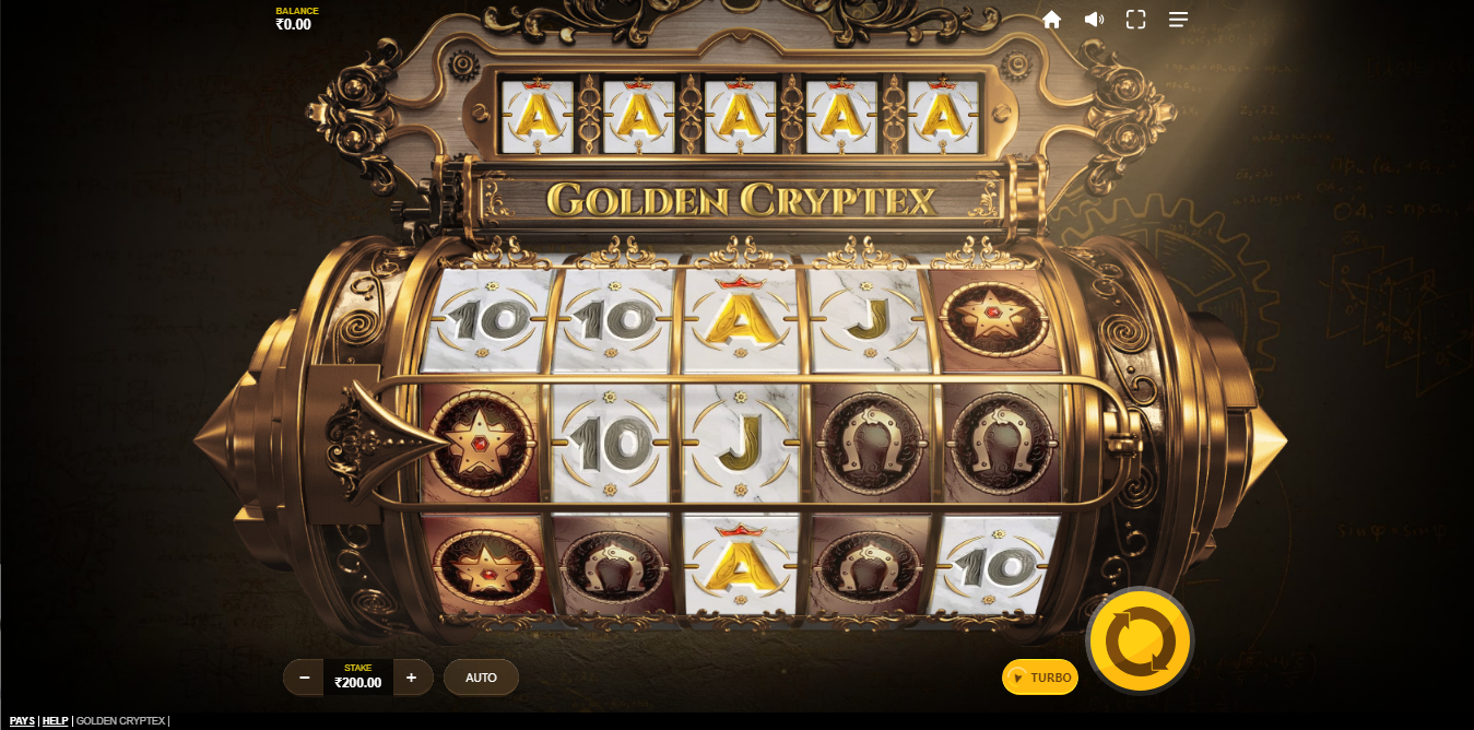 《Golden Cryptex》RT slot machine game detailed introduction