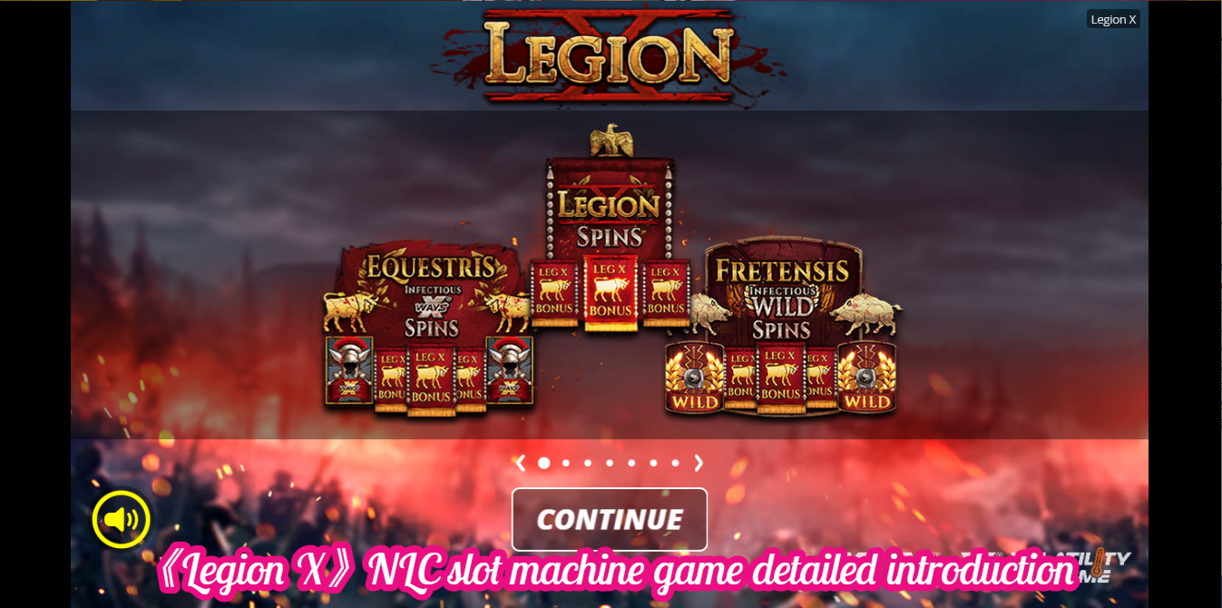 《Legion X》NLC slot machine game detailed introduction