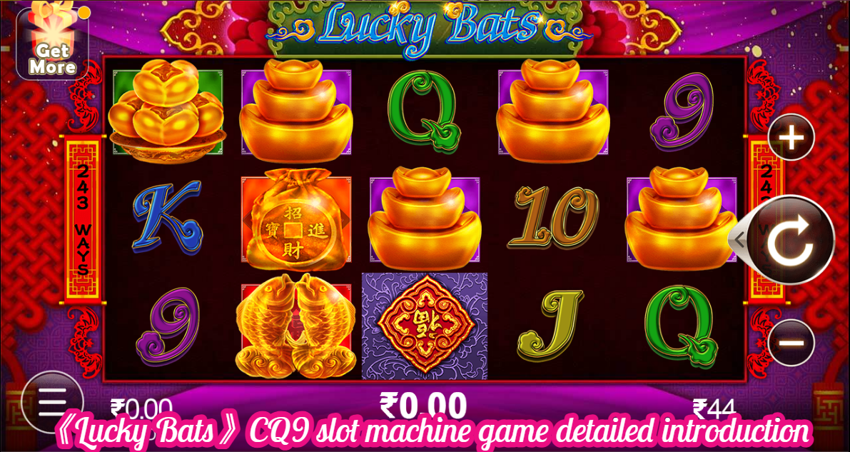 《Lucky Bats》CQ9 slot machine game detailed introduction