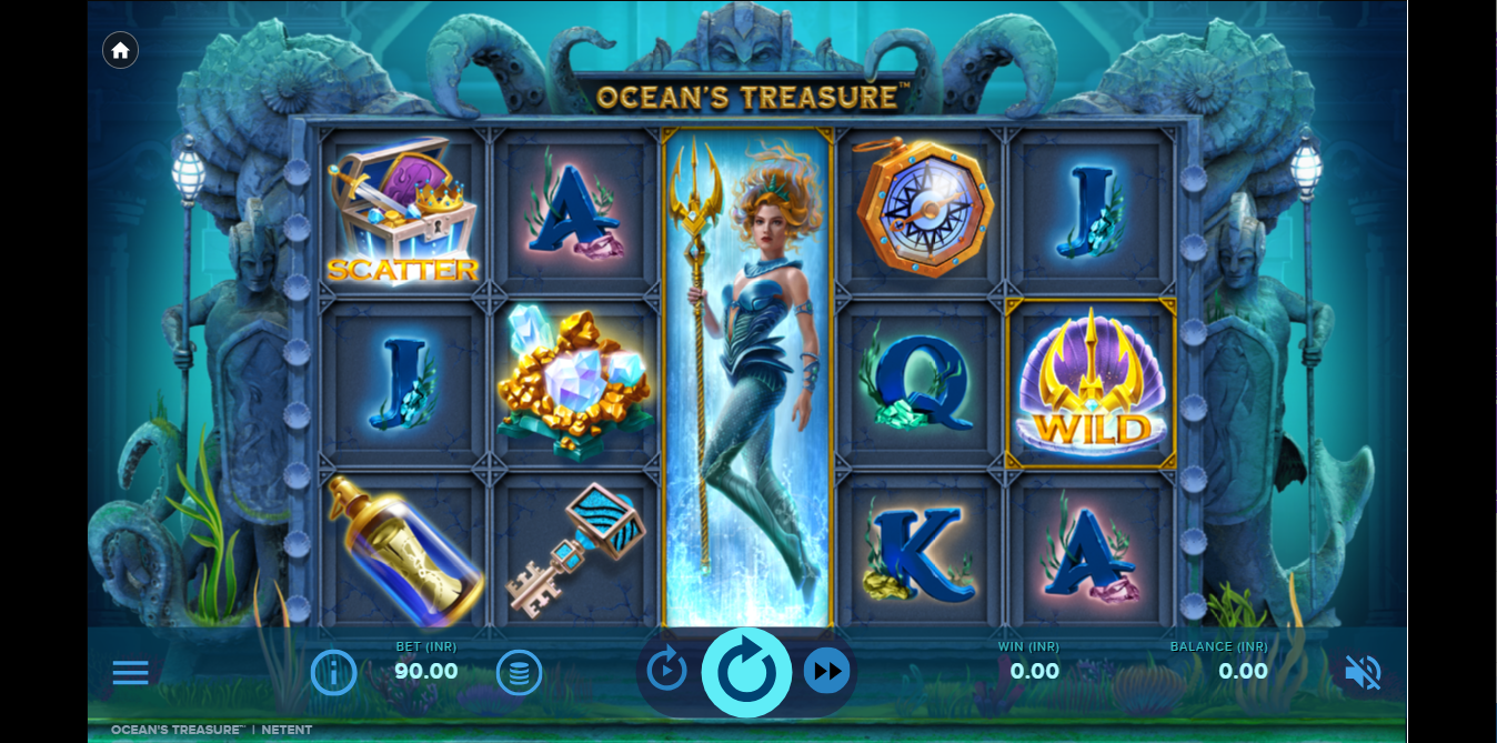《Oceans Treasure》NT slot machine game detailed introduction