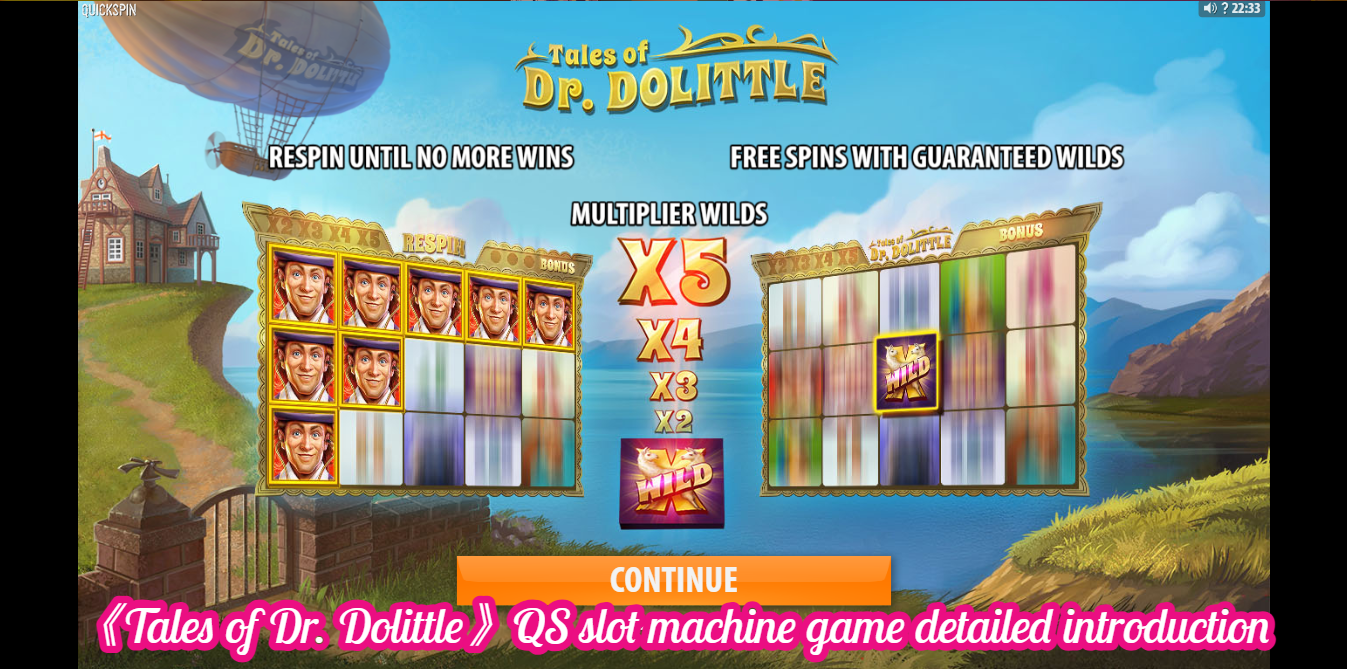 《Tales of Dr. Dolittle》QS slot machine game detailed introduction