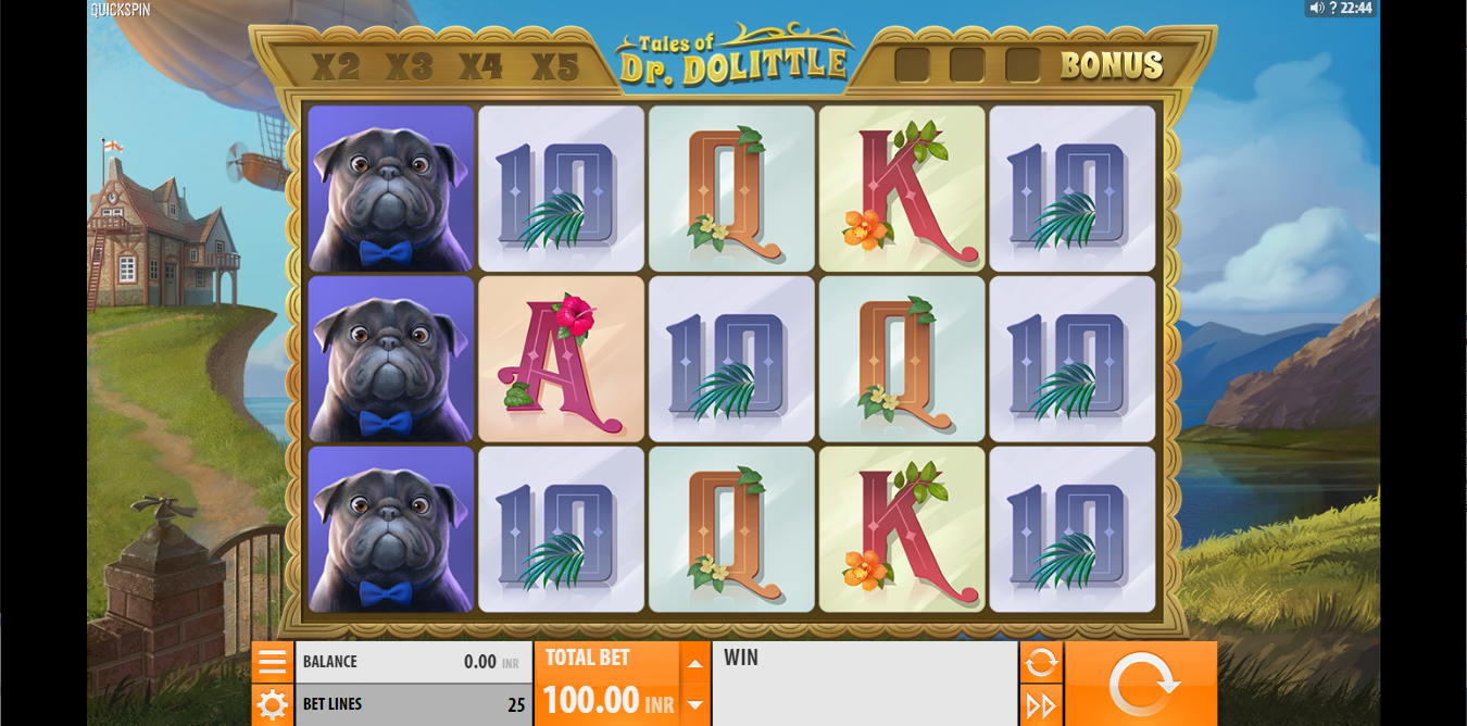 《Tales of Dr. Dolittle》QS slot machine game detailed introduction