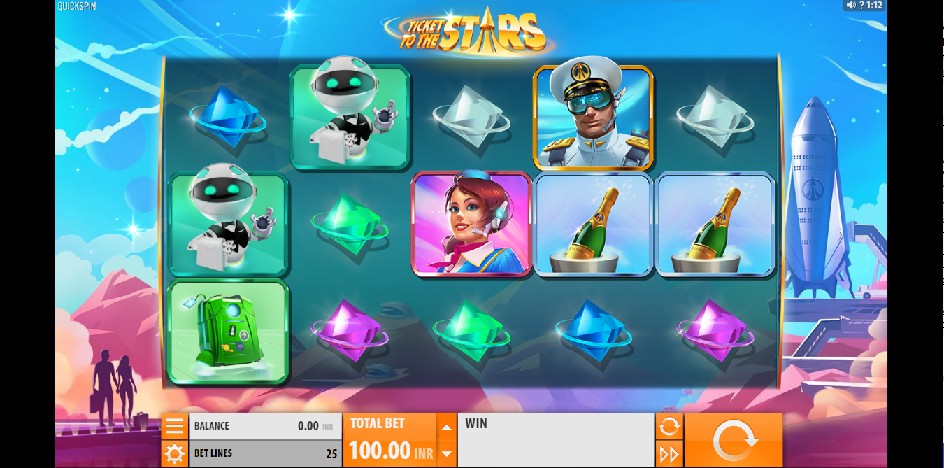 《Ticket to the Stars》QS slot machine game detailed introduction