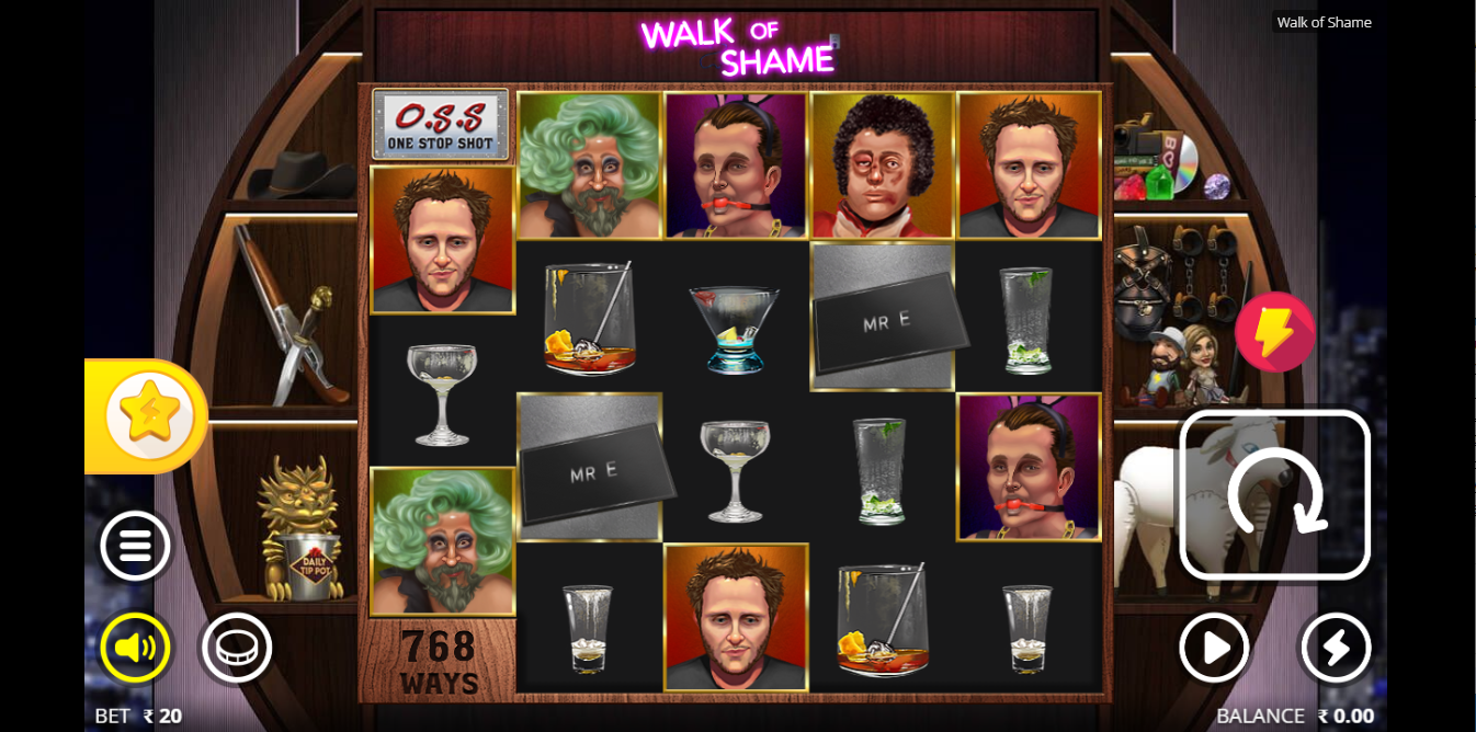 《Walk of Shame》NLC slot machine game detailed introduction