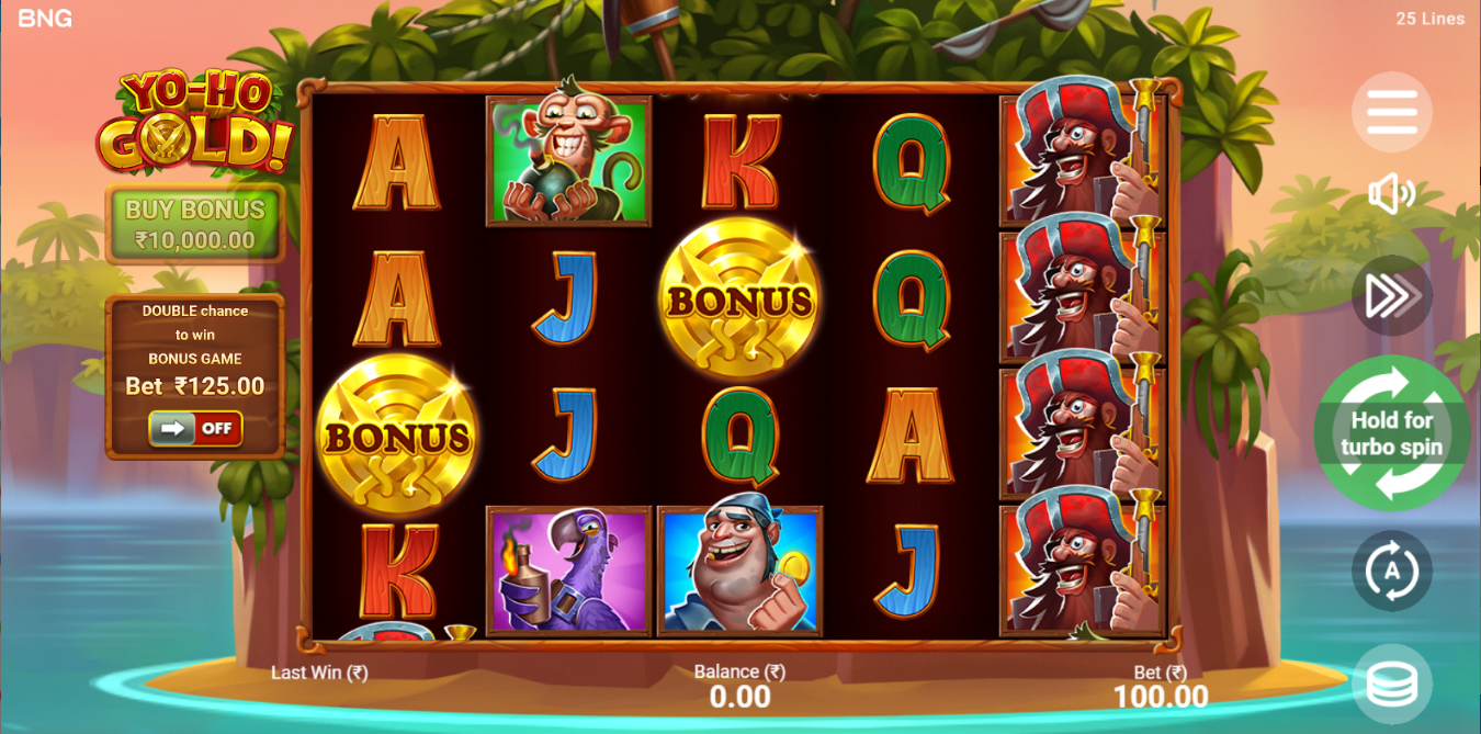 《Yo-Ho Gold》BNG slot machine game detailed introduction