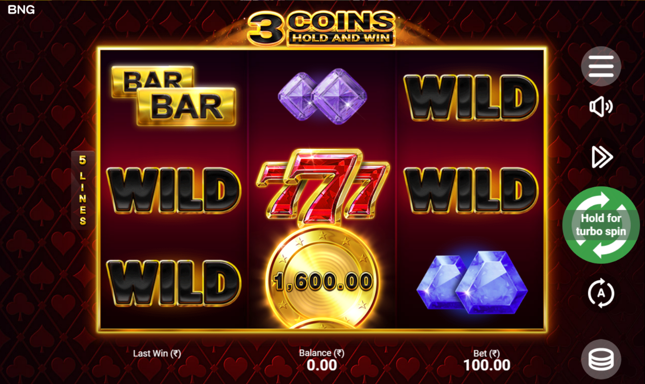《3 Coins》BNG slot machine game detailed introduction