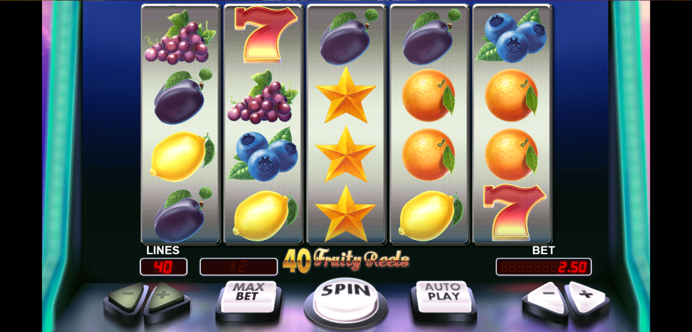 《40 Fruity Reels》MJ slot machine game detailed introduction