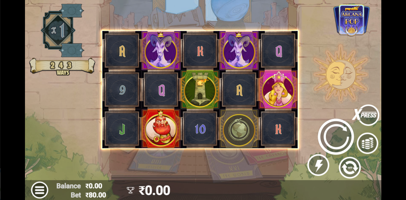 《ArcanaPop》AUX slot machine game detailed introduction