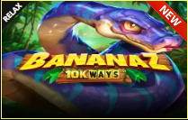 《Bananaz 10k Ways》RELAX slot machine game detailed introduction