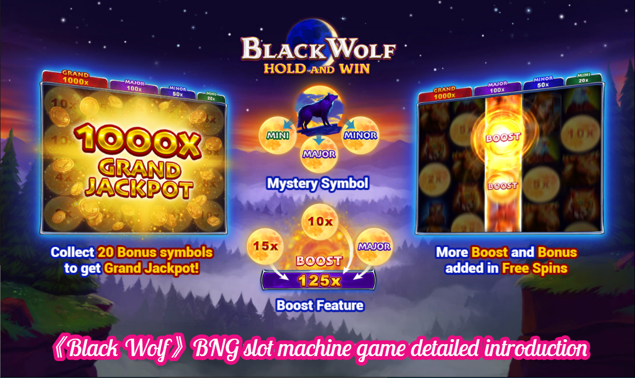 《Black Wolf》BNG slot machine game detailed introduction