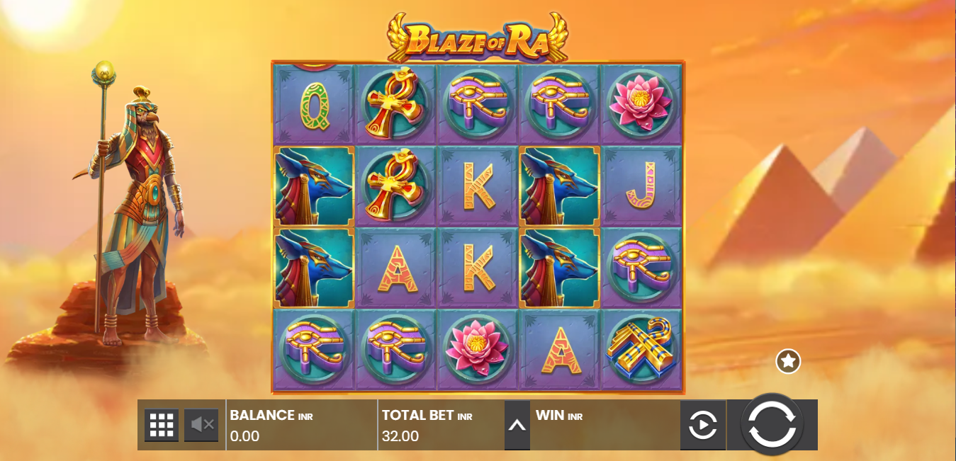 《Blaze of Ra》PUSH slot machine game detailed introduction