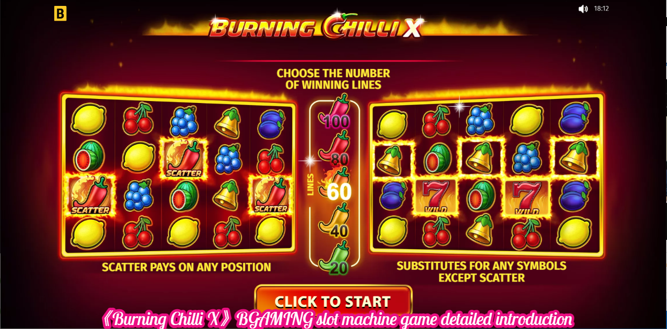《Burning Chilli X》BGAMING slot machine game detailed introduction
