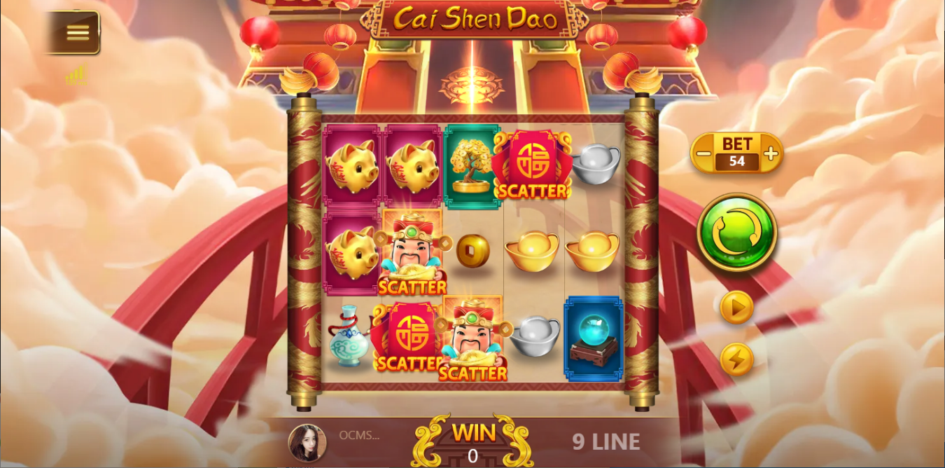 《Cai Shen Dao》V8 slot machine game detailed introduction