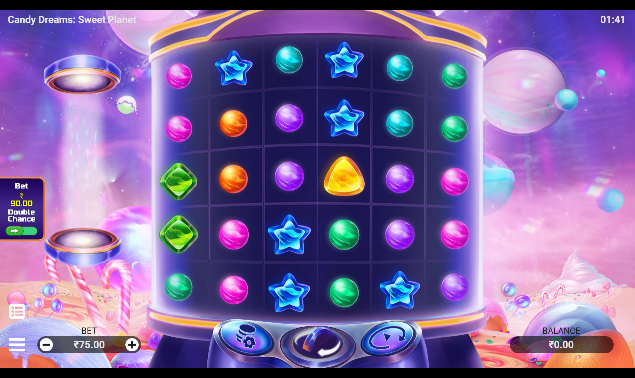 《Candy Dreams Sweet Planet》EVOPLAY slot machine game detailed introduction