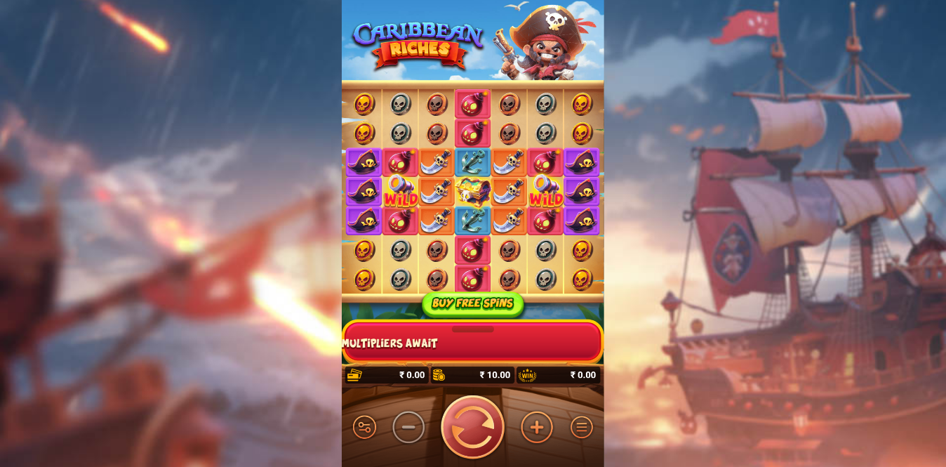 《Caribbean Riches》FS slot machine game detailed introduction