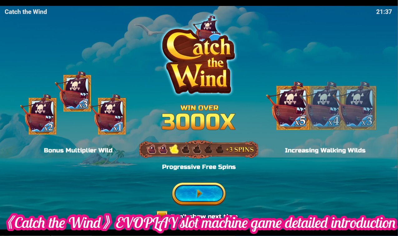 《Catch the Wind》EVOPLAY slot machine game detailed introduction