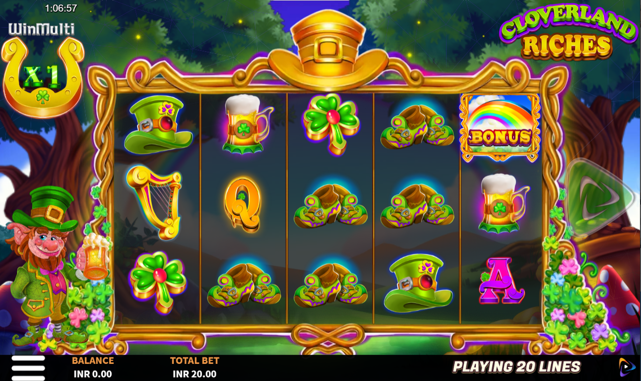 《Cloverland Riches》RELAX slot machine game detailed introduction