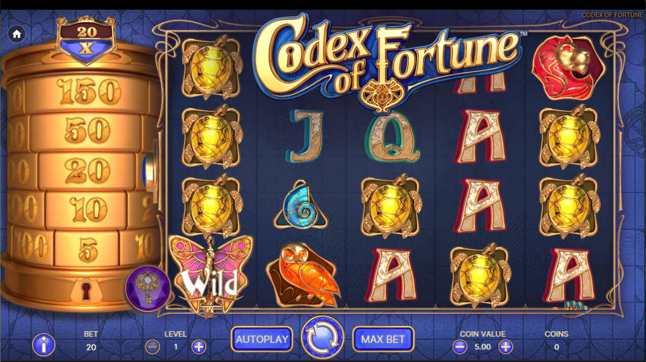《Codex of Fortune》NT slot machine game detailed introduction