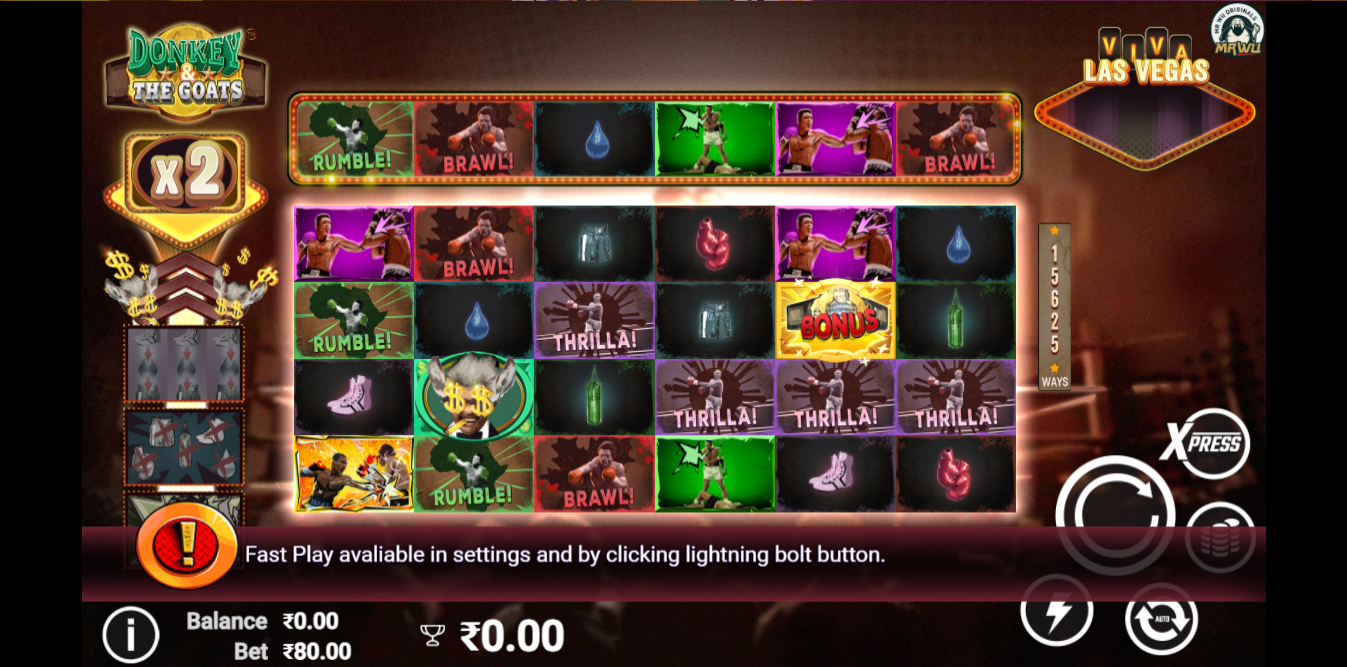 《Donkey and the Goats》AUX slot machine game detailed introduction
