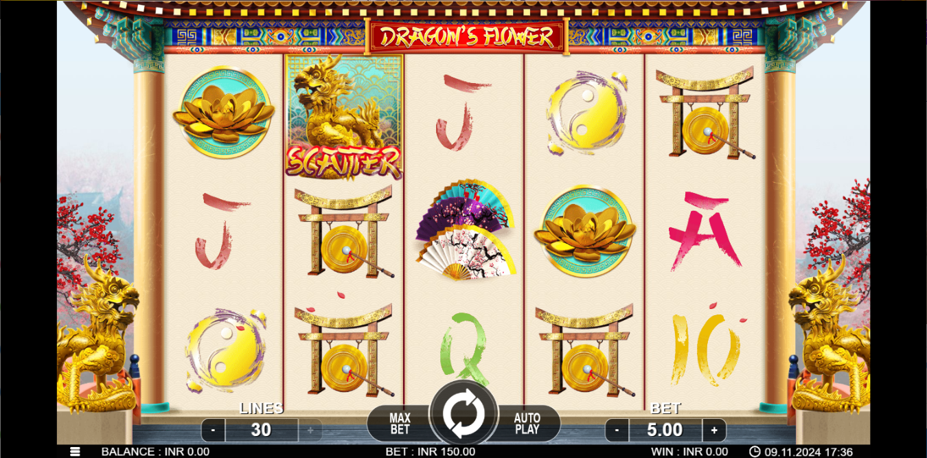 《Dragons Flower》MJ slot machine game detailed introduction