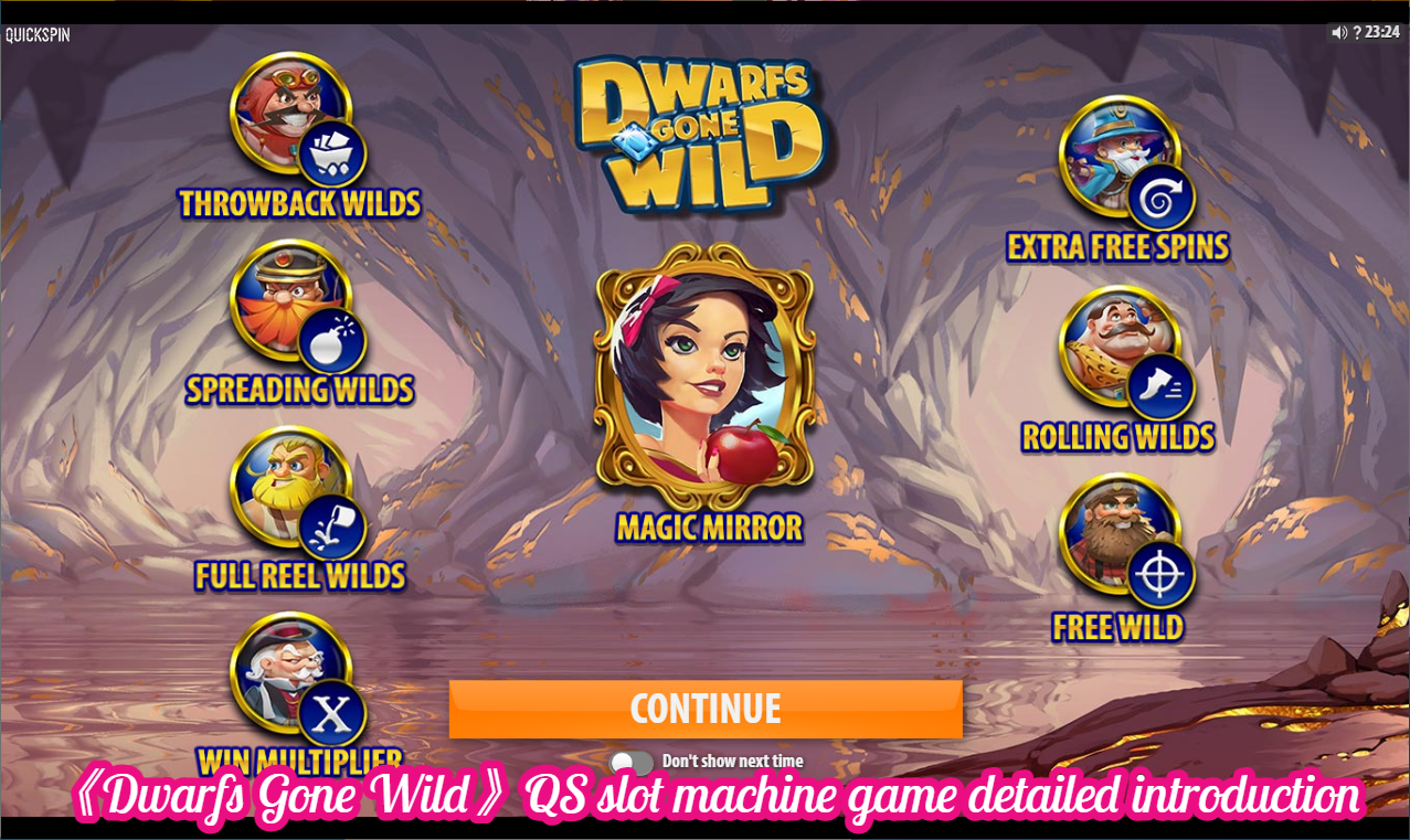 《Dwarfs Gone Wild》QS slot machine game detailed introduction