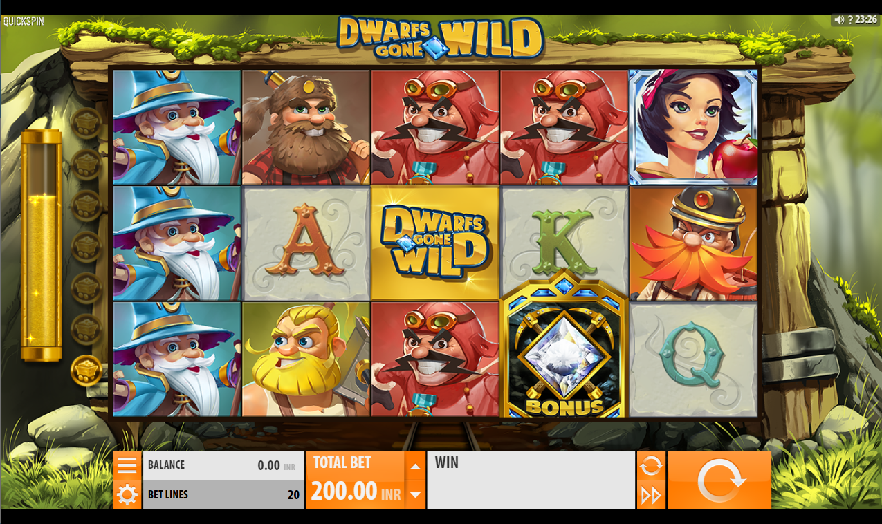 《Dwarfs Gone Wild》QS slot machine game detailed introduction