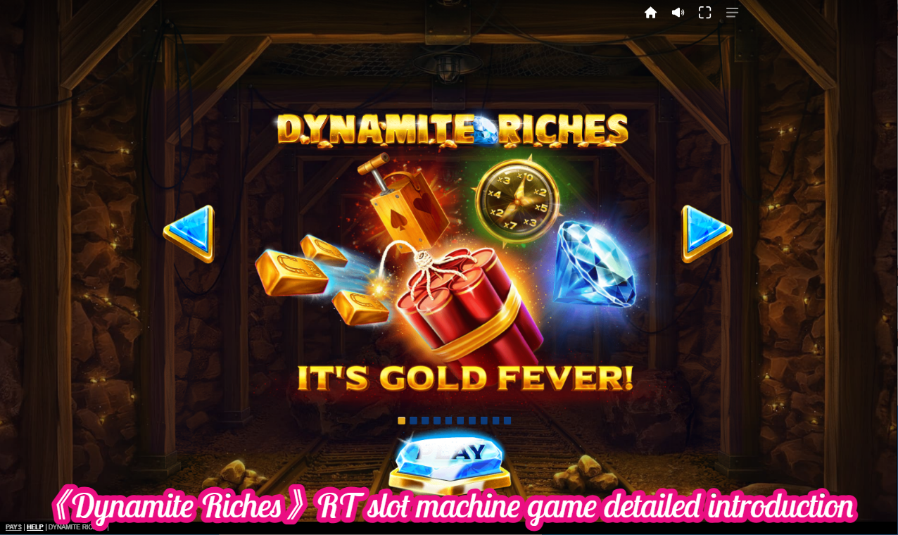 《Dynamite Riches》RT slot machine game detailed introduction