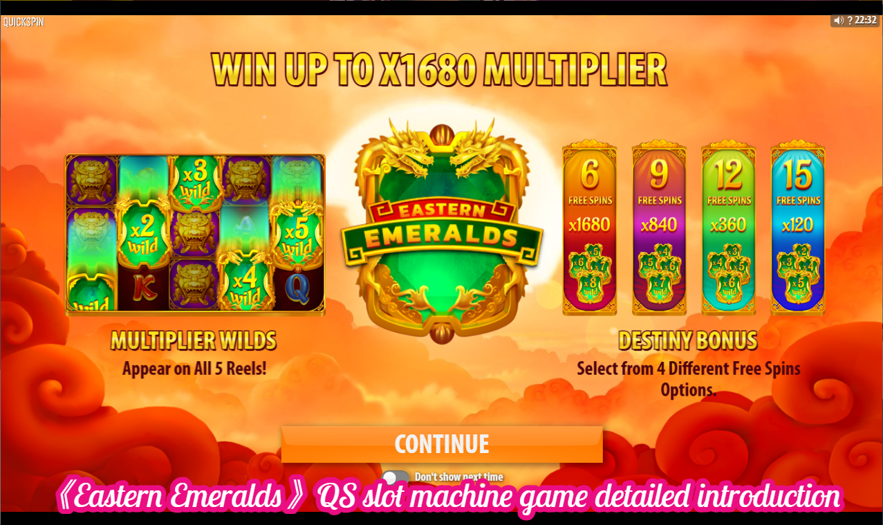 《Eastern Emeralds》QS slot machine game detailed introduction