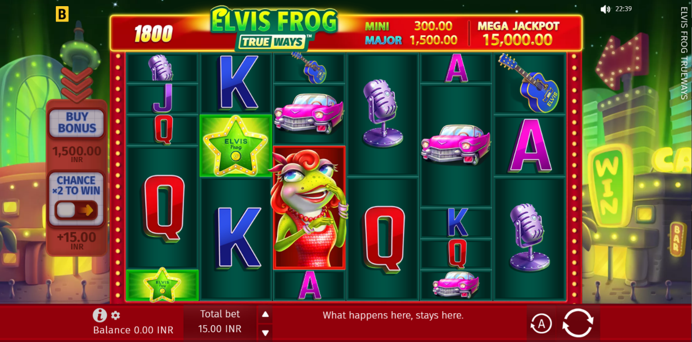 《Elvis Frog Trueways》BGAMING slot machine game detailed introduction