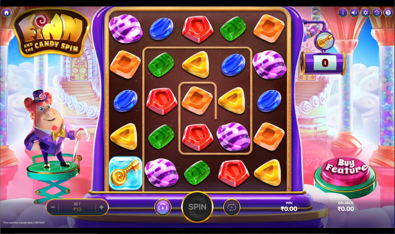 《Finn and the Candy Spin》DB slot machine game detailed introduction
