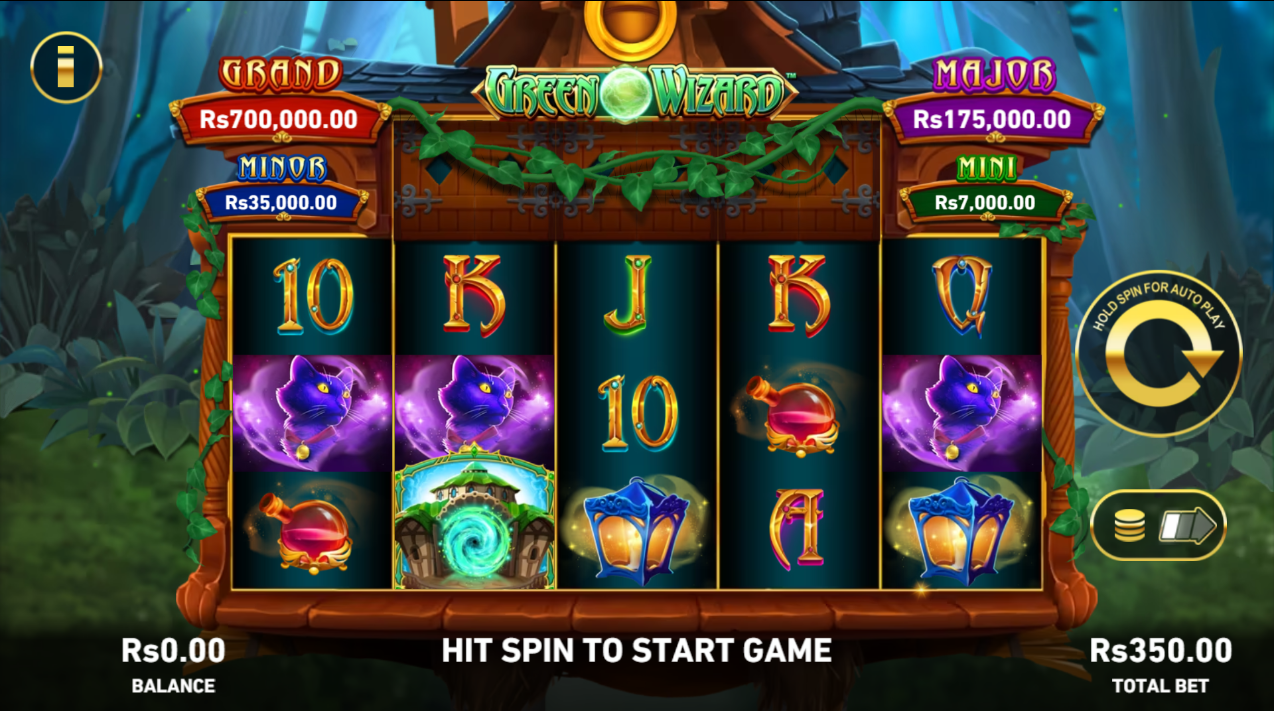 《Fire Blaze Green Wizard》PT slot machine game detailed introduction