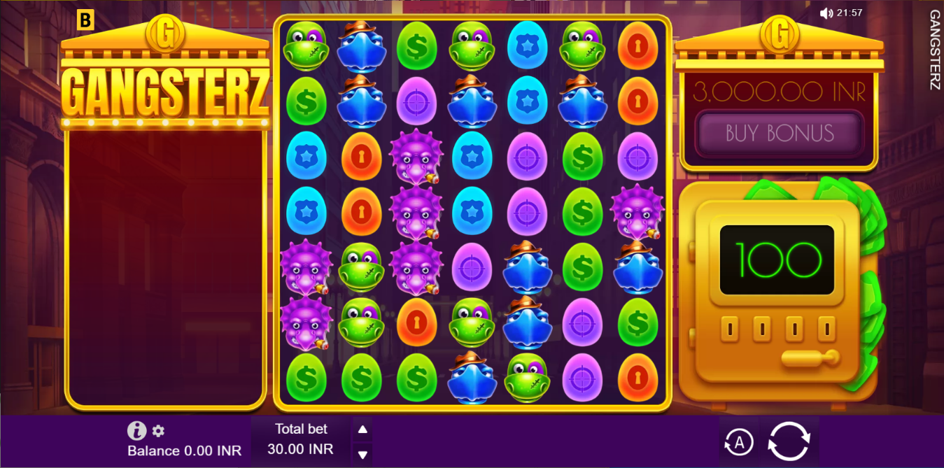 《GANGSTERZ》BGAMING slot machine game detailed introduction