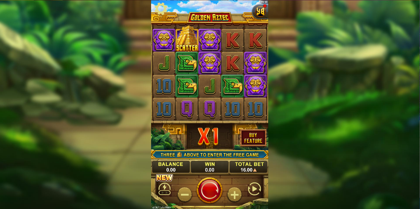 《Golden Aztec》YB slot machine game detailed introduction