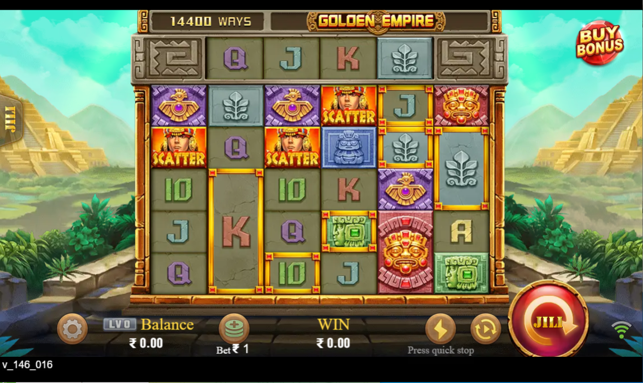《Golden Empire》JILI slot machine game detailed introduction