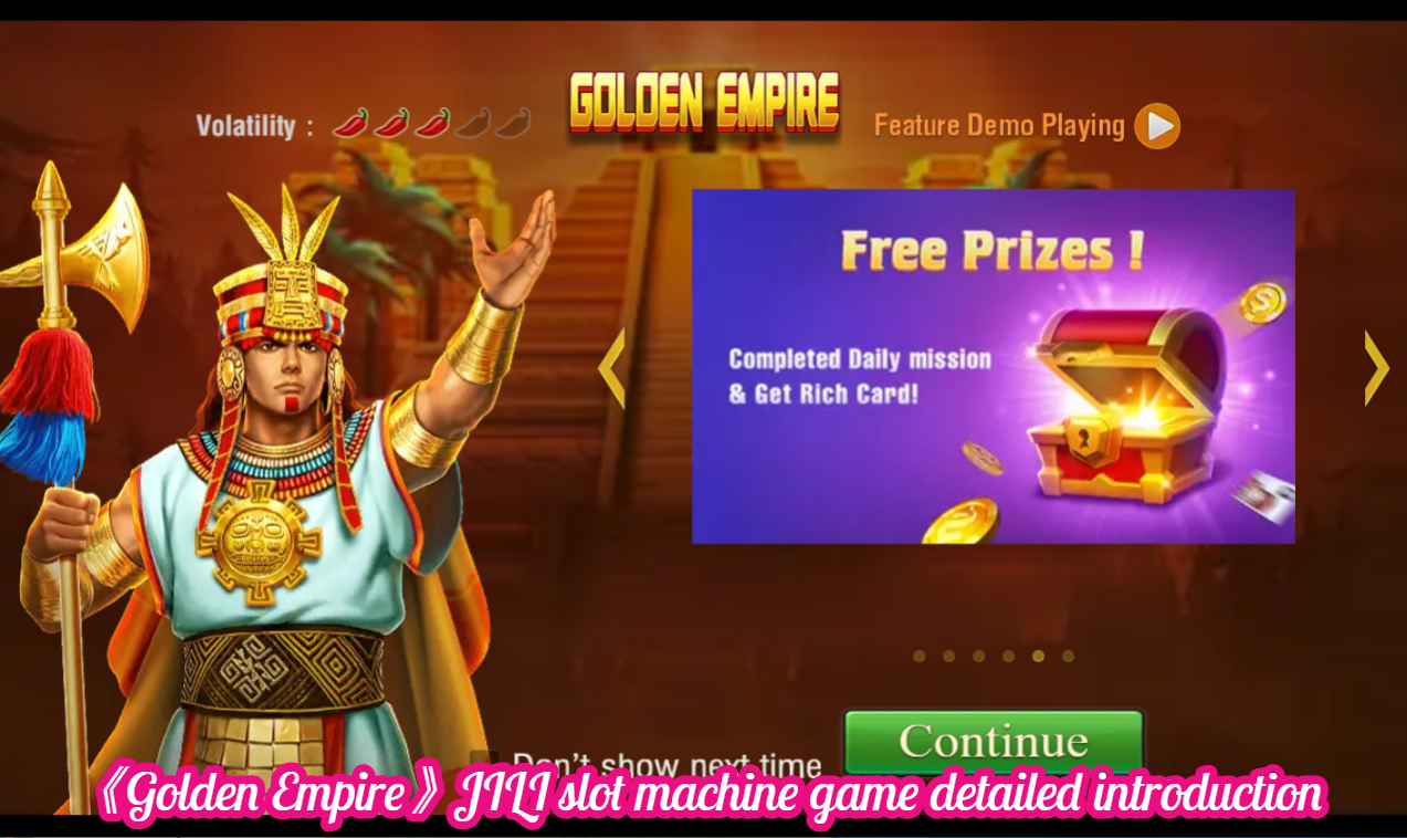 《Golden Empire》JILI slot machine game detailed introduction