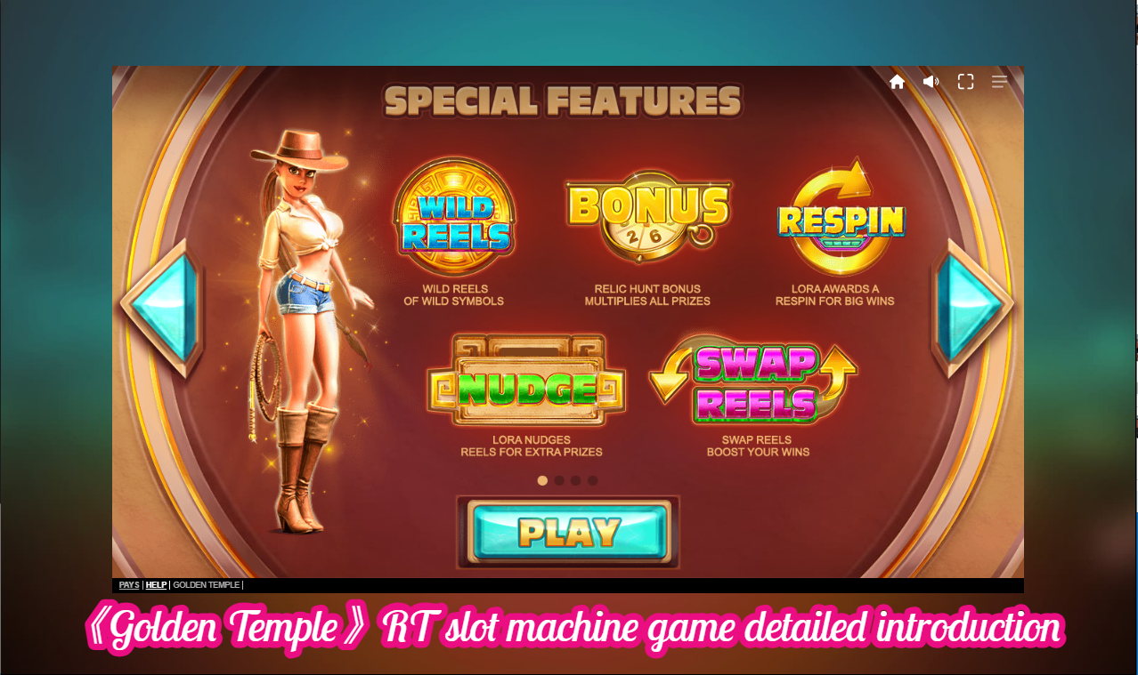 《Golden Temple》RT slot machine game detailed introduction