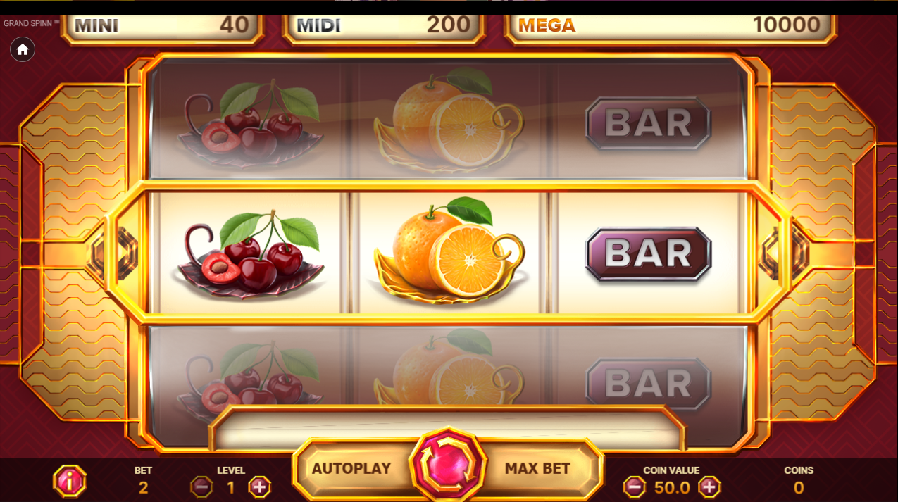 《Grand Spinn》NT slot machine game detailed introduction