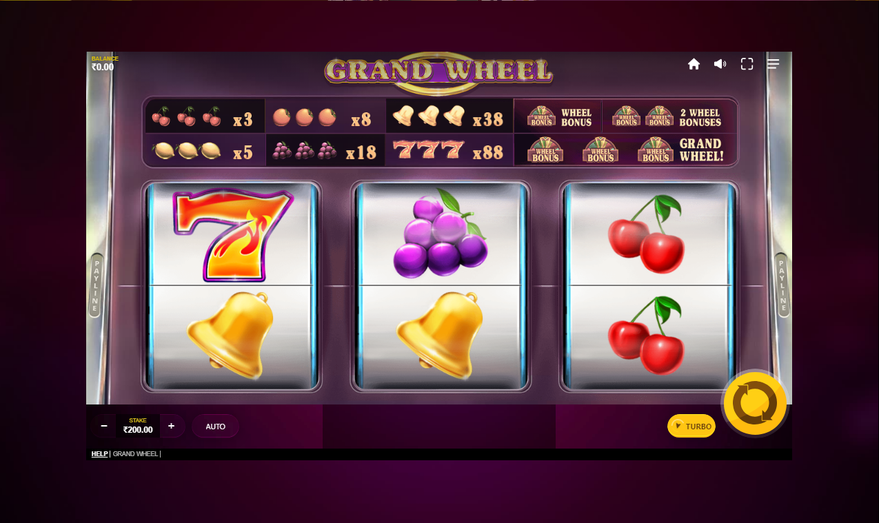 《Grand Wheel》RT slot machine game detailed introduction
