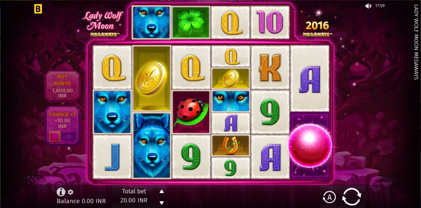《Lady Wolf Moon Megaways》BGAMING slot machine game detailed introduction