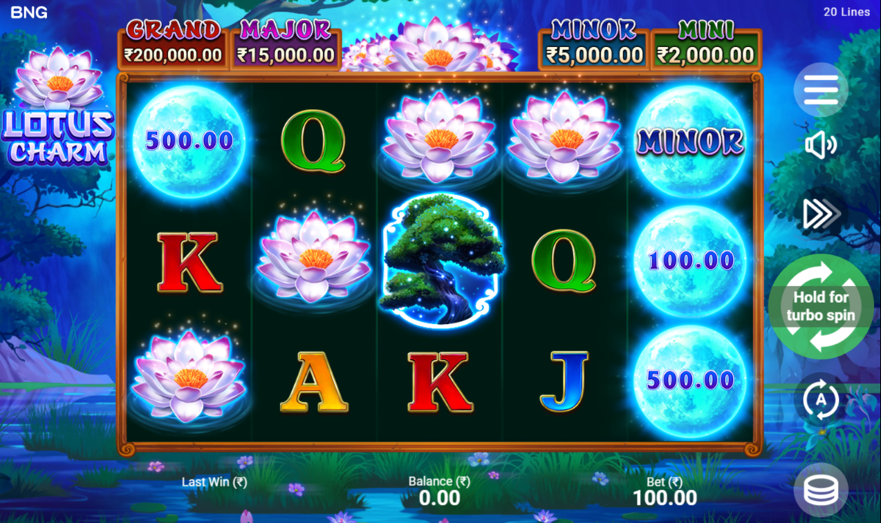 《Lotus Charm》BNG slot machine game detailed introduction