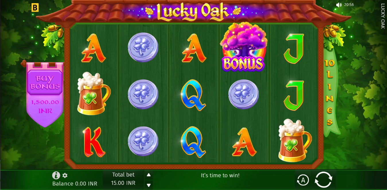 《Lucky Oak》BGAMING slot machine game detailed introduction