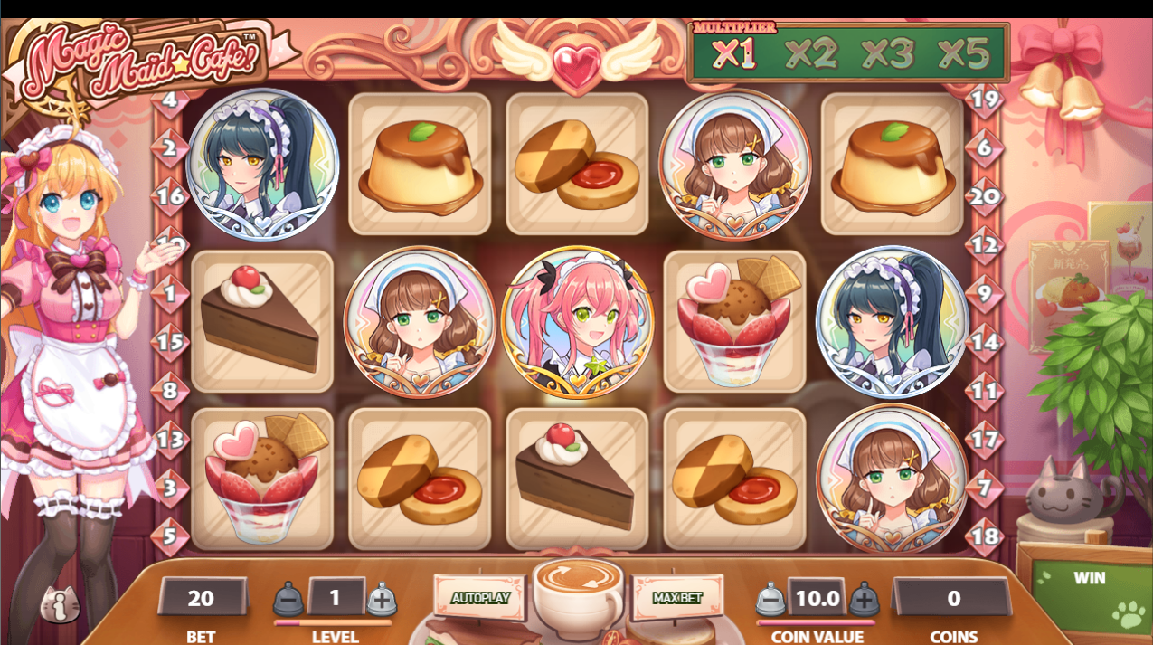 《Magic Maid Cafe》NT slot machine game detailed introduction